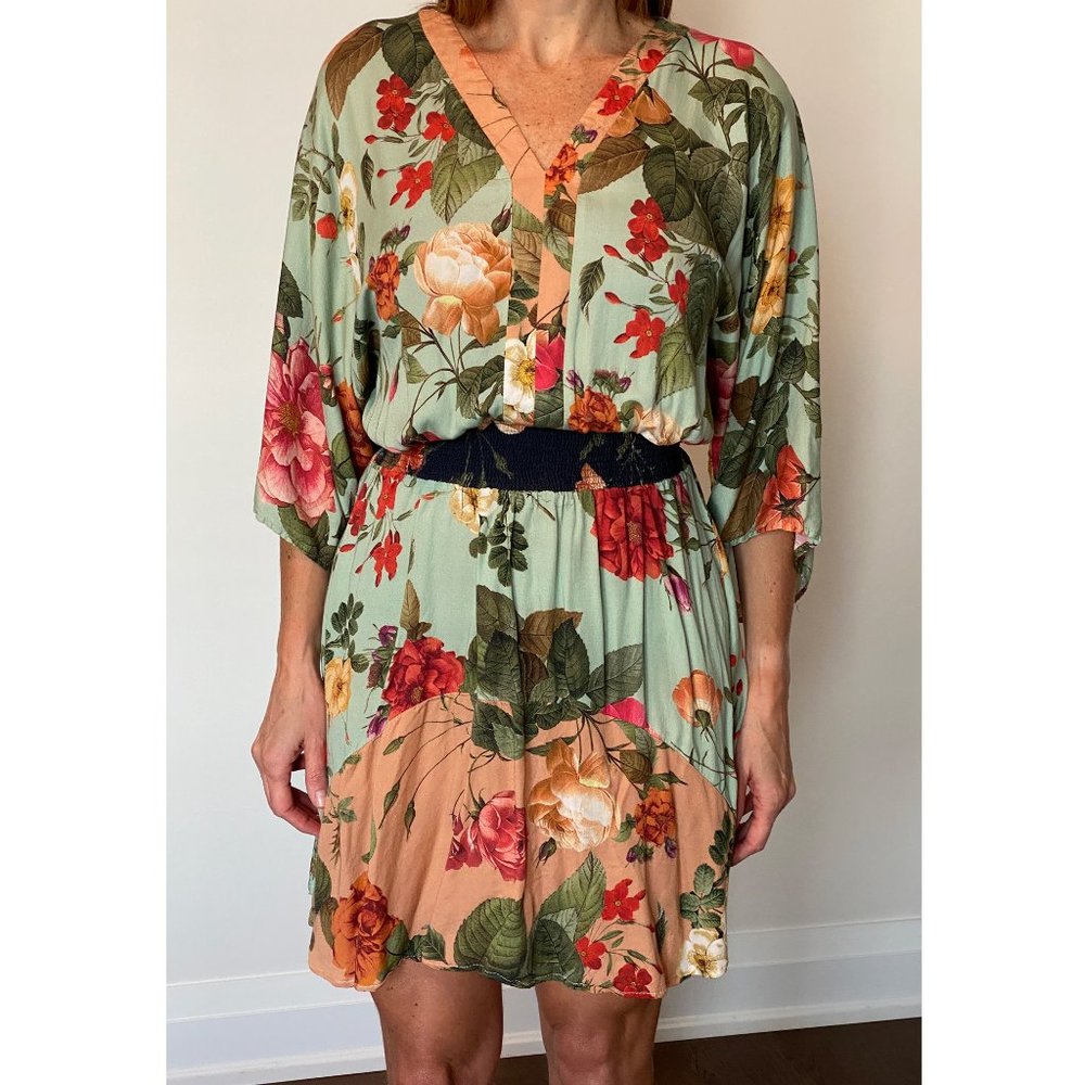 FARM Rio Floral Dress size S